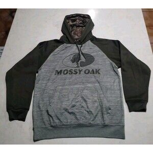 Mossy Oak Camo Hoodie Medium Hunting Outdoors